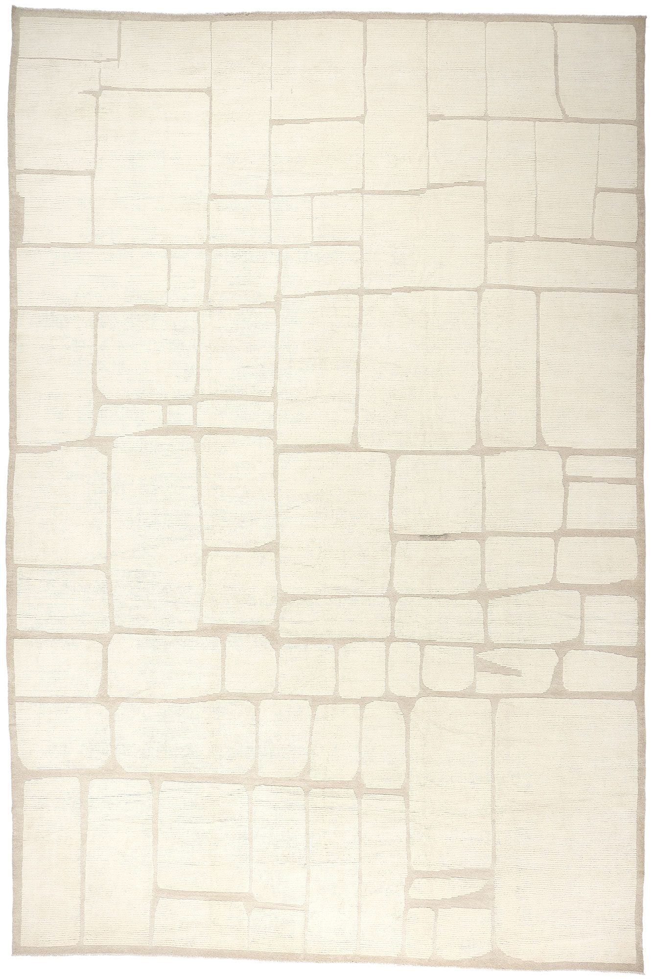 14 x 20 Organic Modern Moroccan High-Low Rug 81086