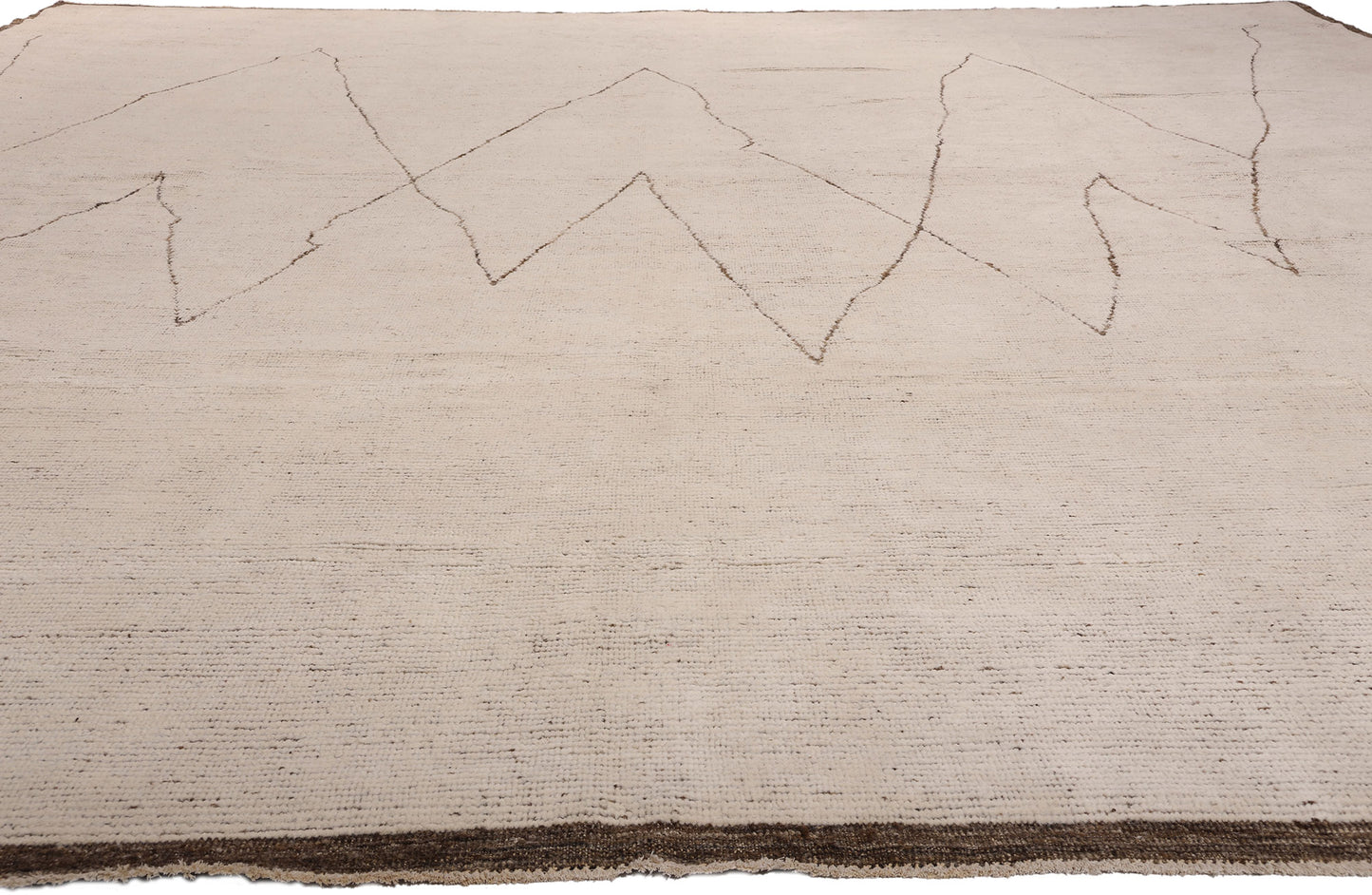 13 x 17 Organic Modern Wabi-Sabi Moroccan Rug 81081