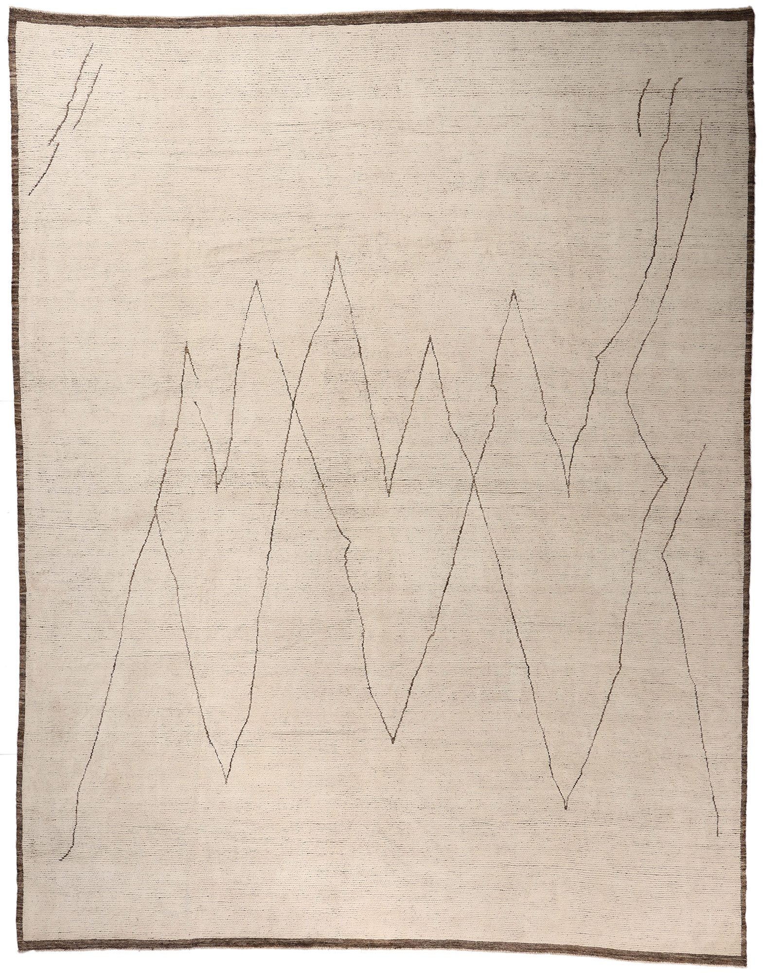 13 x 17 Organic Modern Wabi-Sabi Moroccan Rug 81081