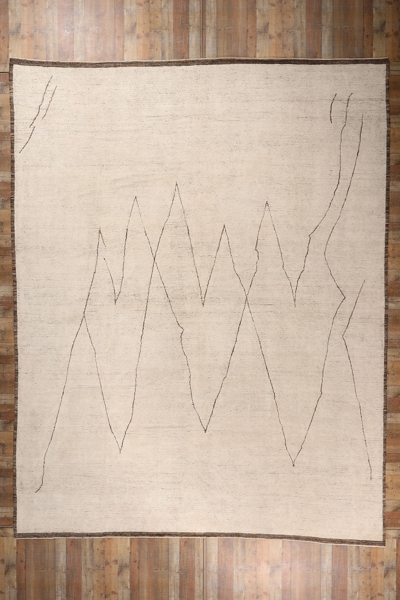 13 x 17 Organic Modern Wabi-Sabi Moroccan Rug 81081