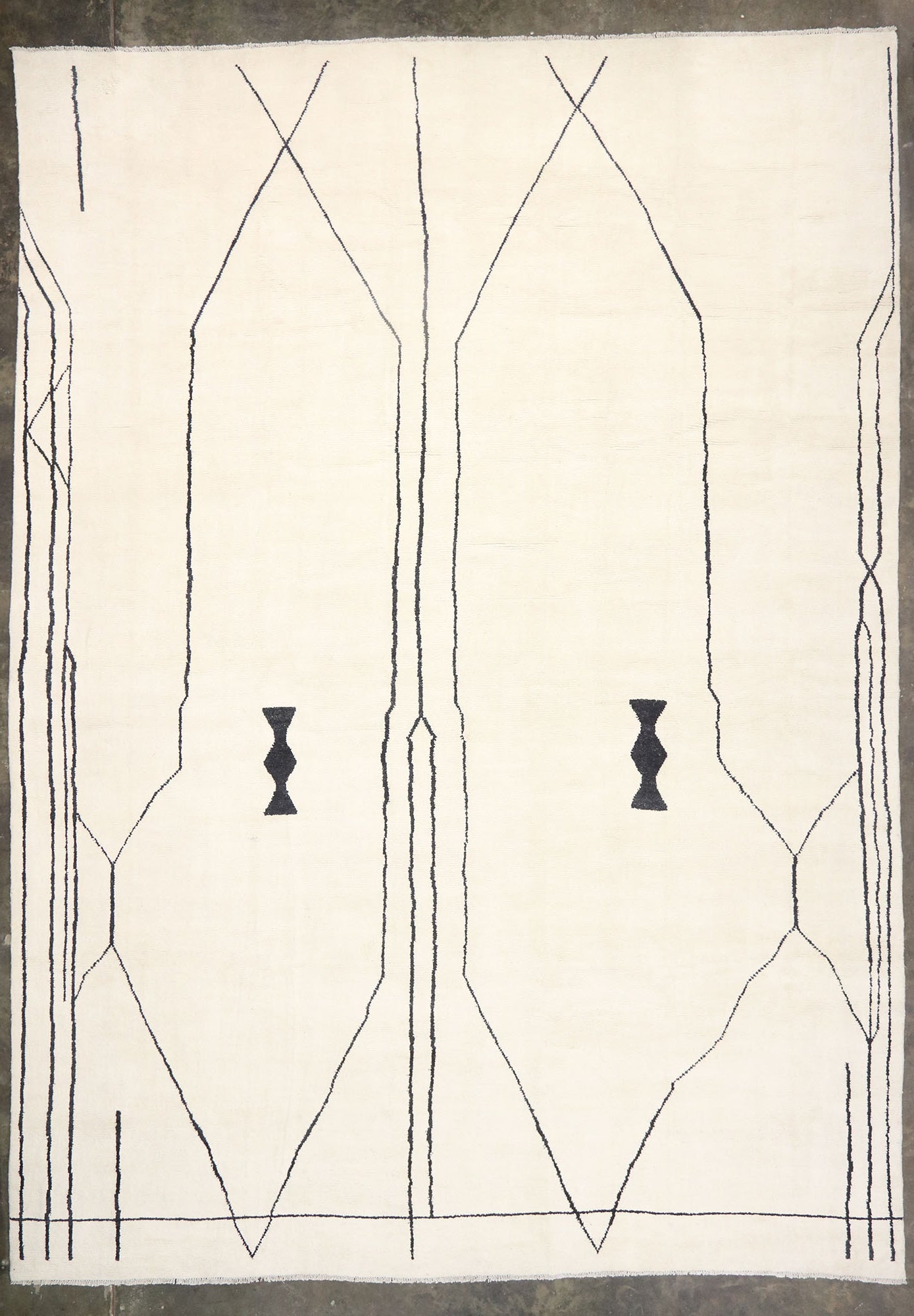 16 x 22 Organic Modern Moroccan Rug 80656
