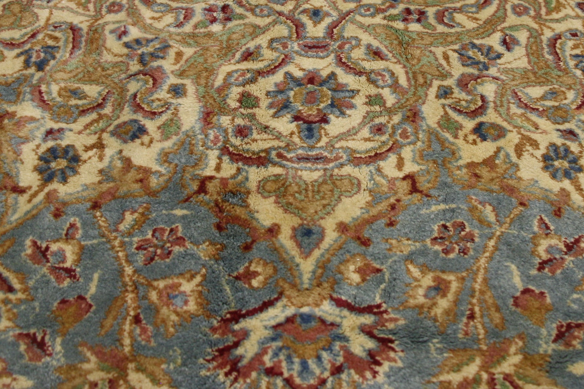 14 x 23 Vintage Persian Kerman Rug 76599