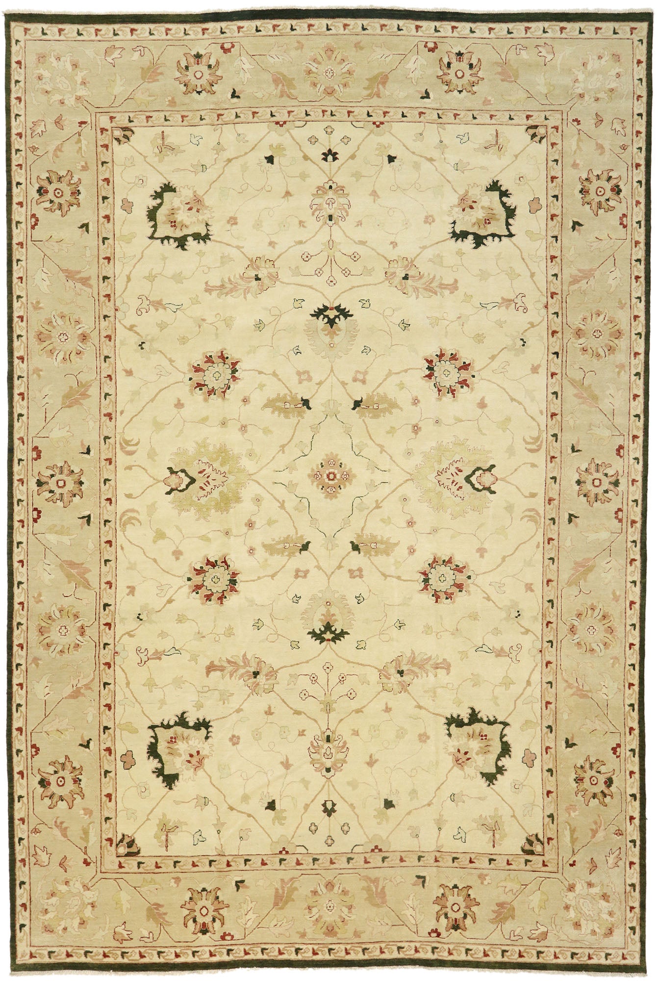 12 X 18 Oversized Indian Mahal Rug 30307
