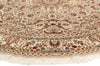 8 x 8 Vintage Chinese Tabriz Round Area Rug 74981