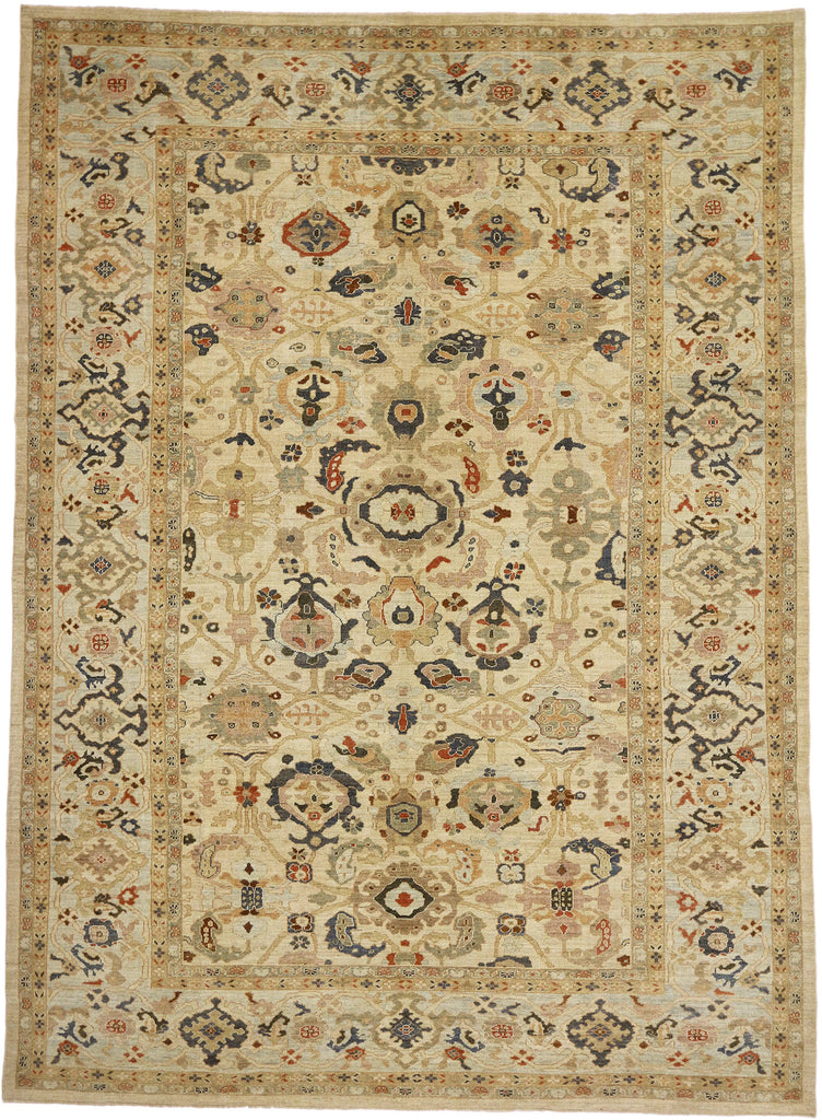 11 x 16 Organic Modern Persian Sultanabad Rug 60711