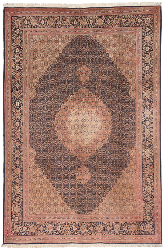 7 x 10 Vintage Persian Tabriz Rug 76981