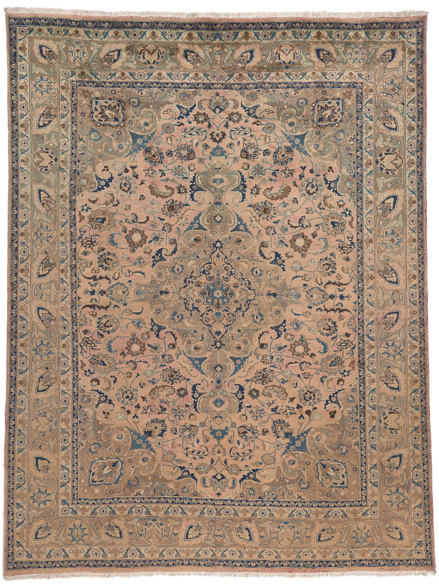8 x 11 Vintage Persian Khorassan Rug 76462