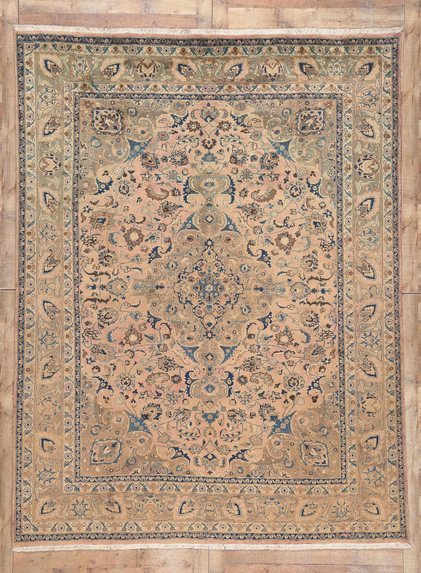 8 x 11 Vintage Persian Khorassan Rug 76462
