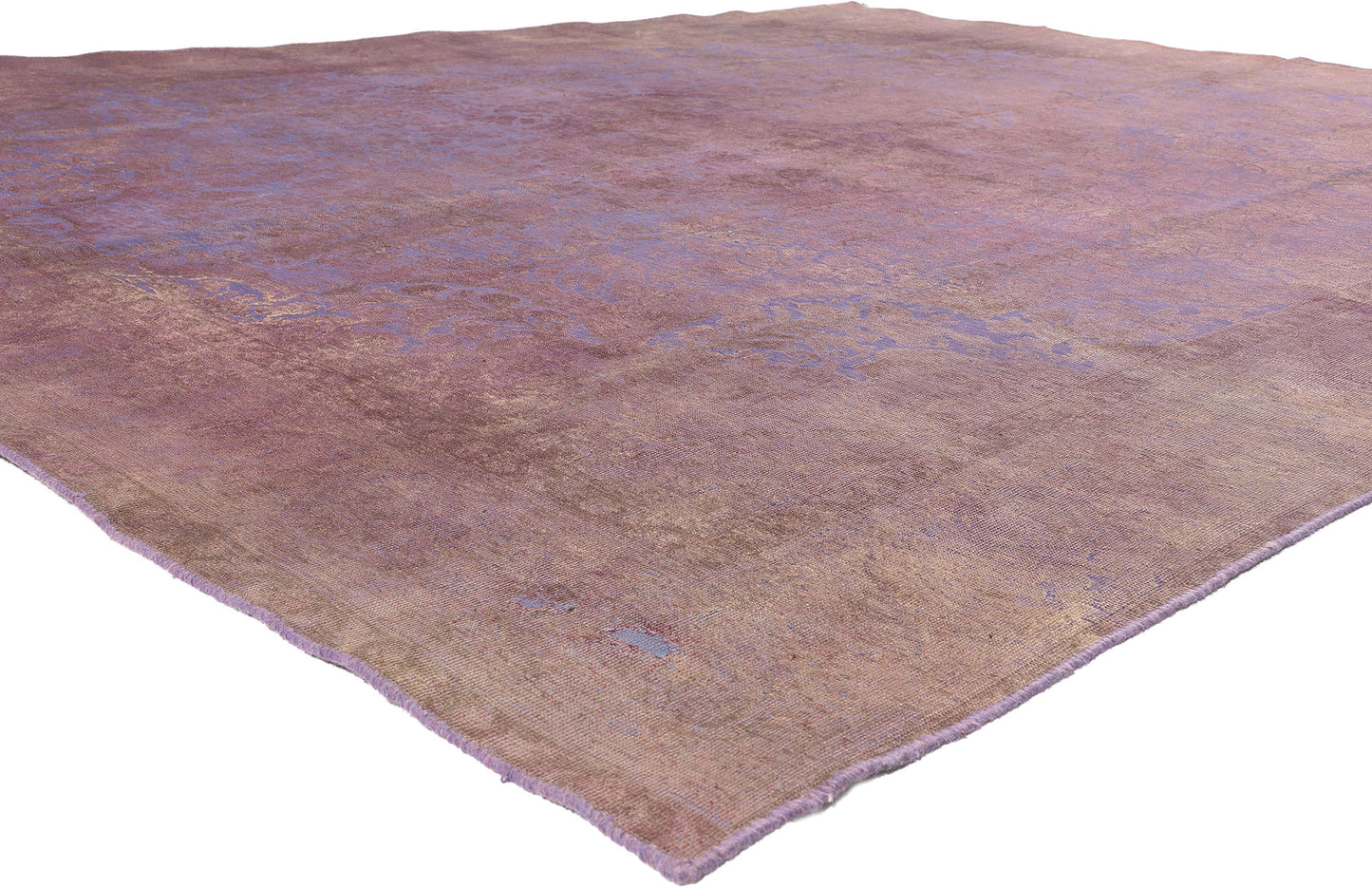 10 x 12 Vintage Turkish Overdyed Rug 60613