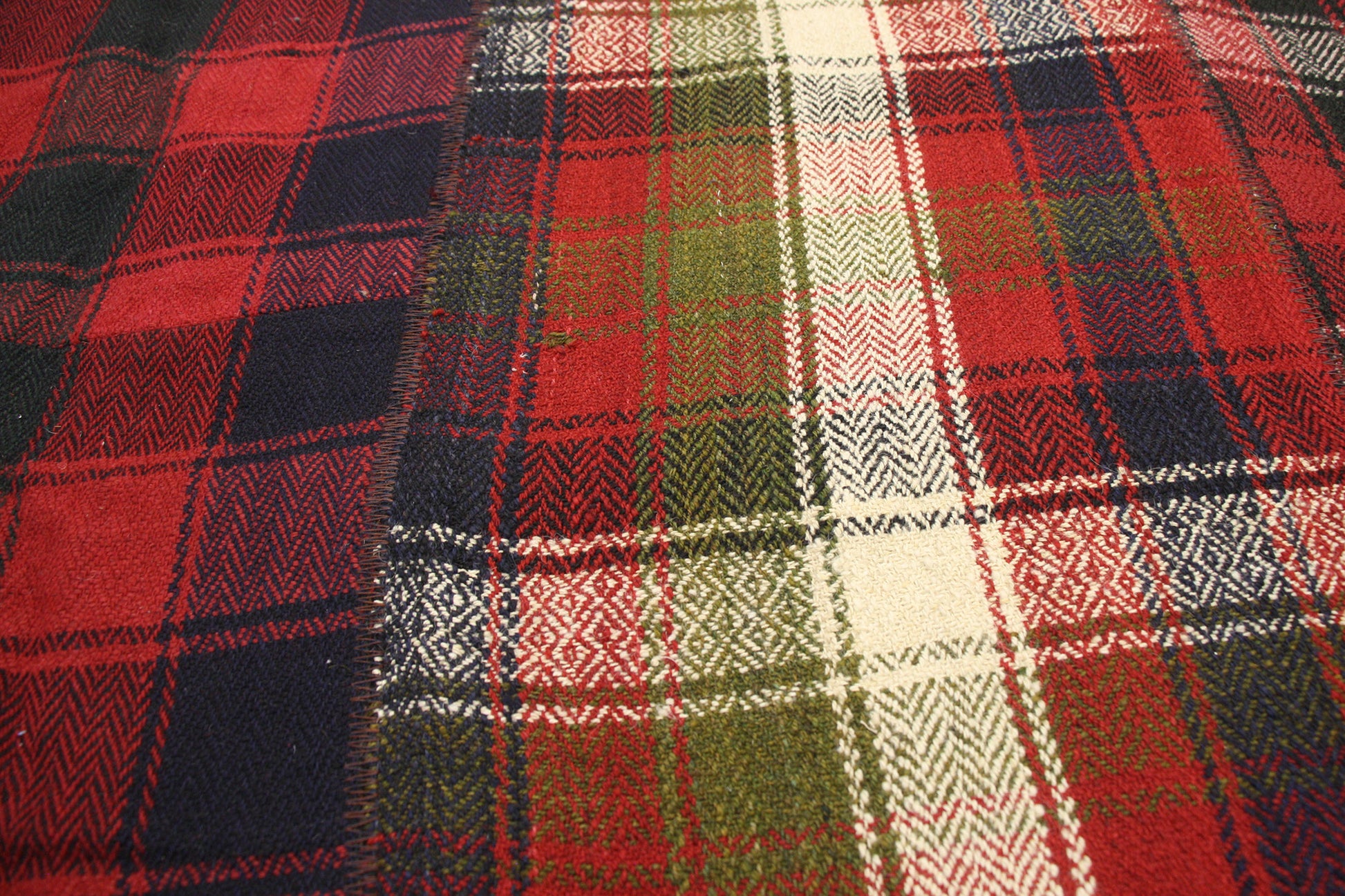 13 x 15 Vintage Tartan Plaid Rug 60814
