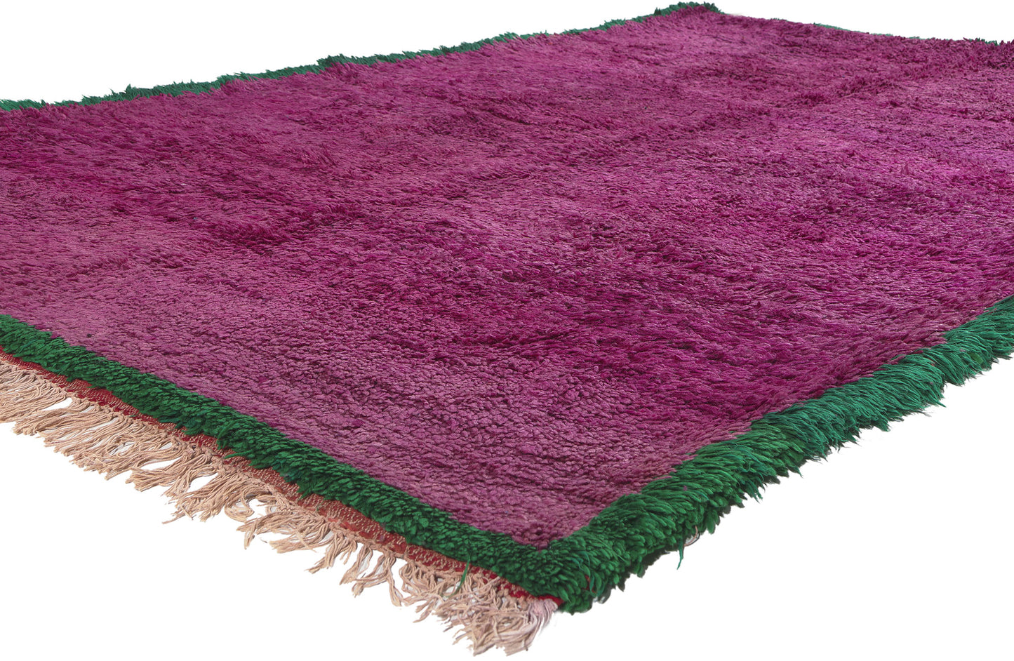 6 x 9 Vintage Purple Beni MGuild Moroccan Rug 20945