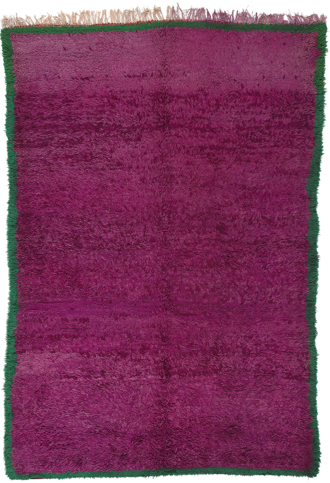 6 x 9 Vintage Purple Beni MGuild Moroccan Rug 20945