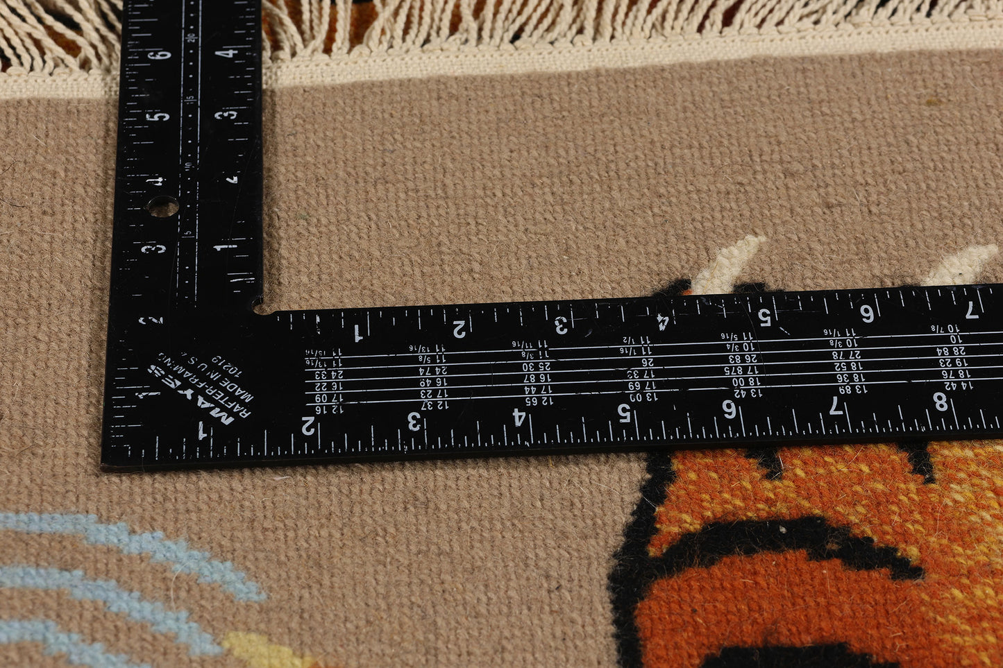 3 x 6 Vintage Tibetan Tiger Rug 78740