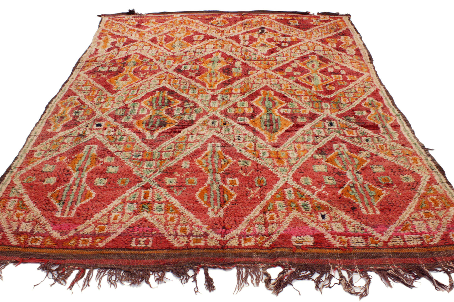 6 x 8 Vintage Beni MGuild Moroccan Rug 20262