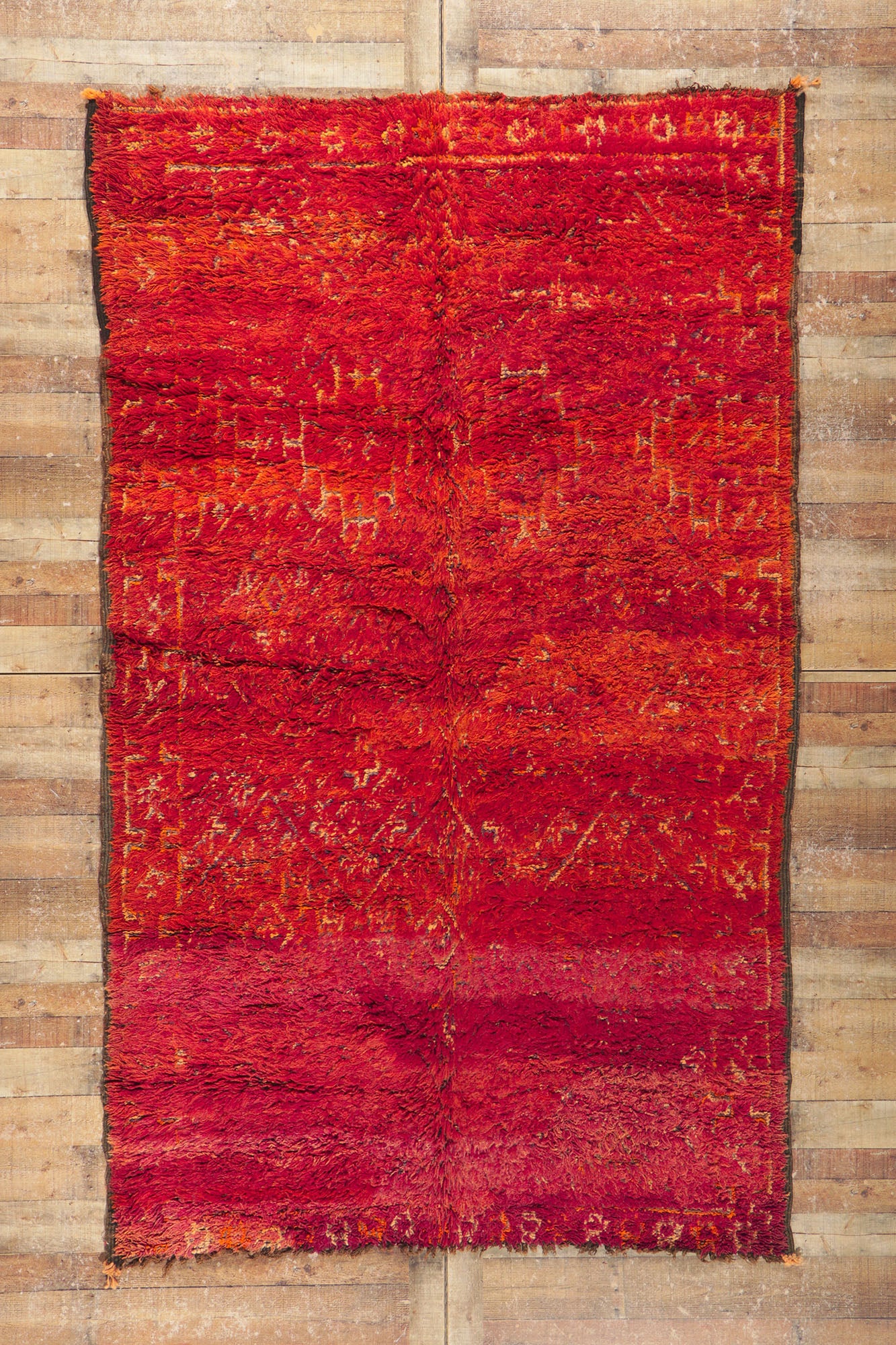 6 x 10 Vintage Beni MGuild Moroccan Rug 21235