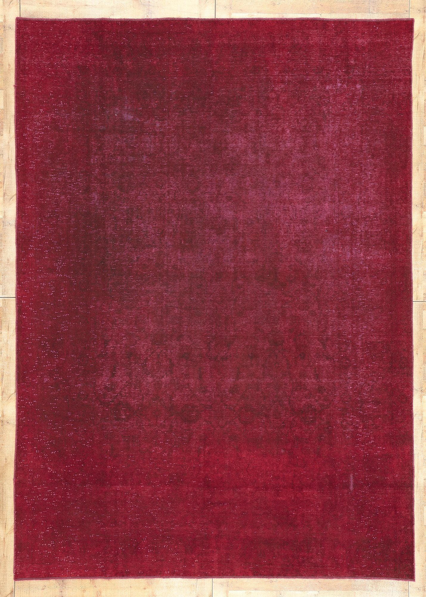 8 x 12 Vintage Turkish Overdyed Rug 60763