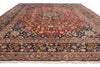 10 x 13 Vintage Red Persian Mashhad Rug 74946