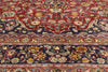 10 x 13 Vintage Red Persian Mashhad Rug 74946