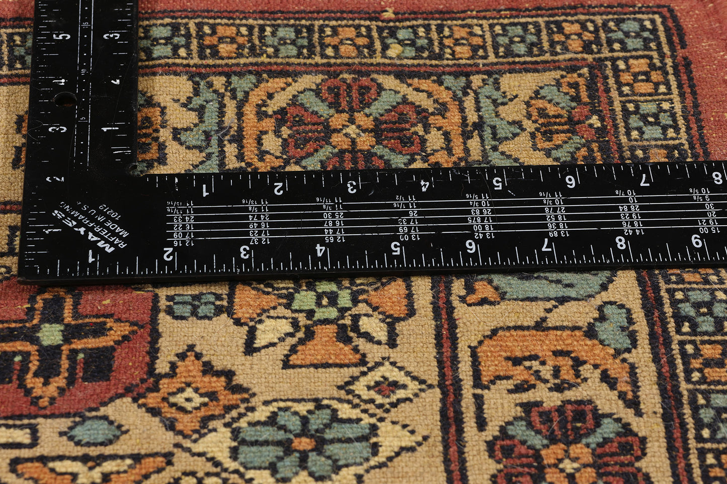 3 x 5 Vintage Indian Mahal Rug 78713