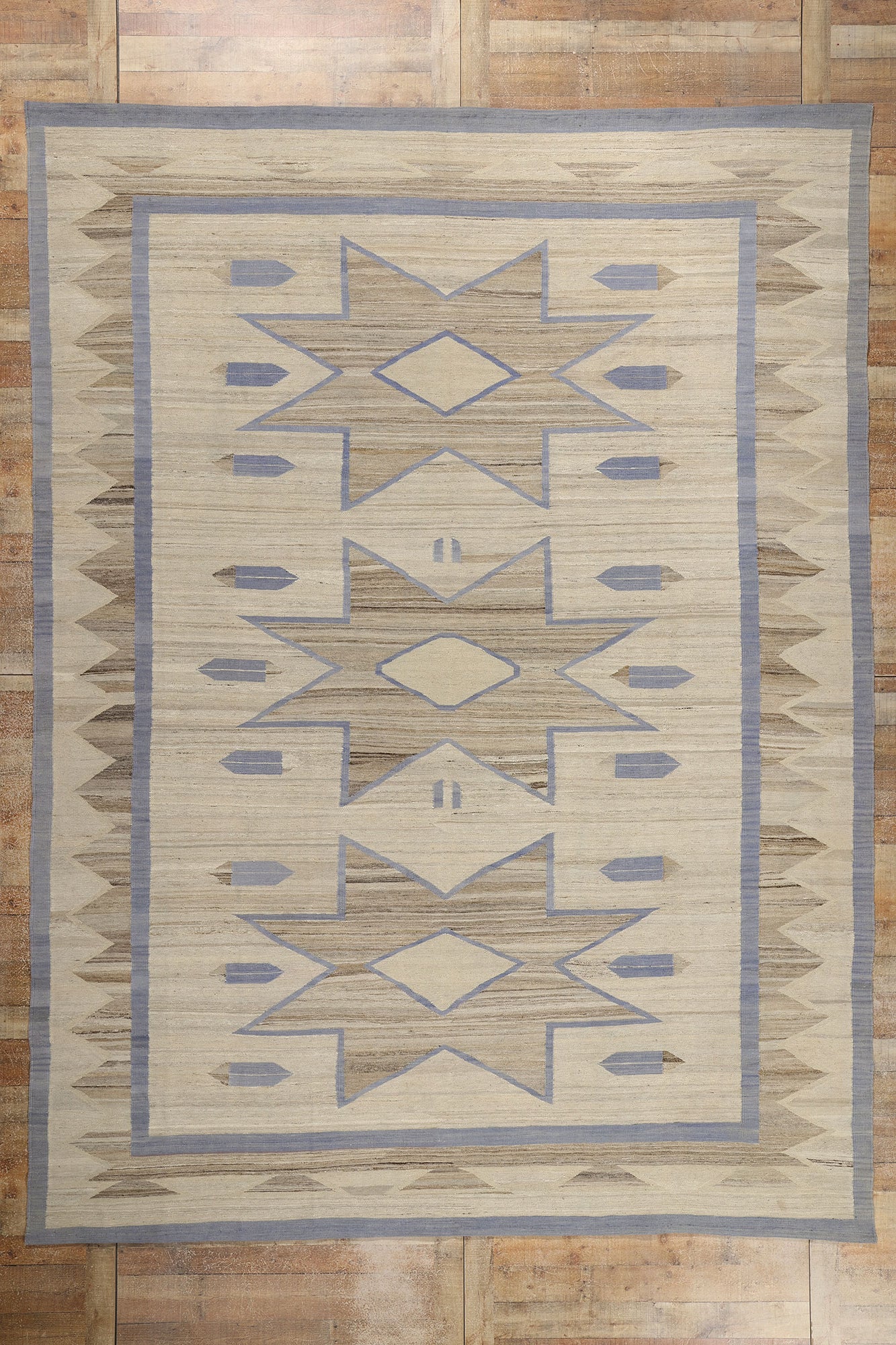 10 x 13 Southwest Modern Desert Navajo-Style Rug 81093
