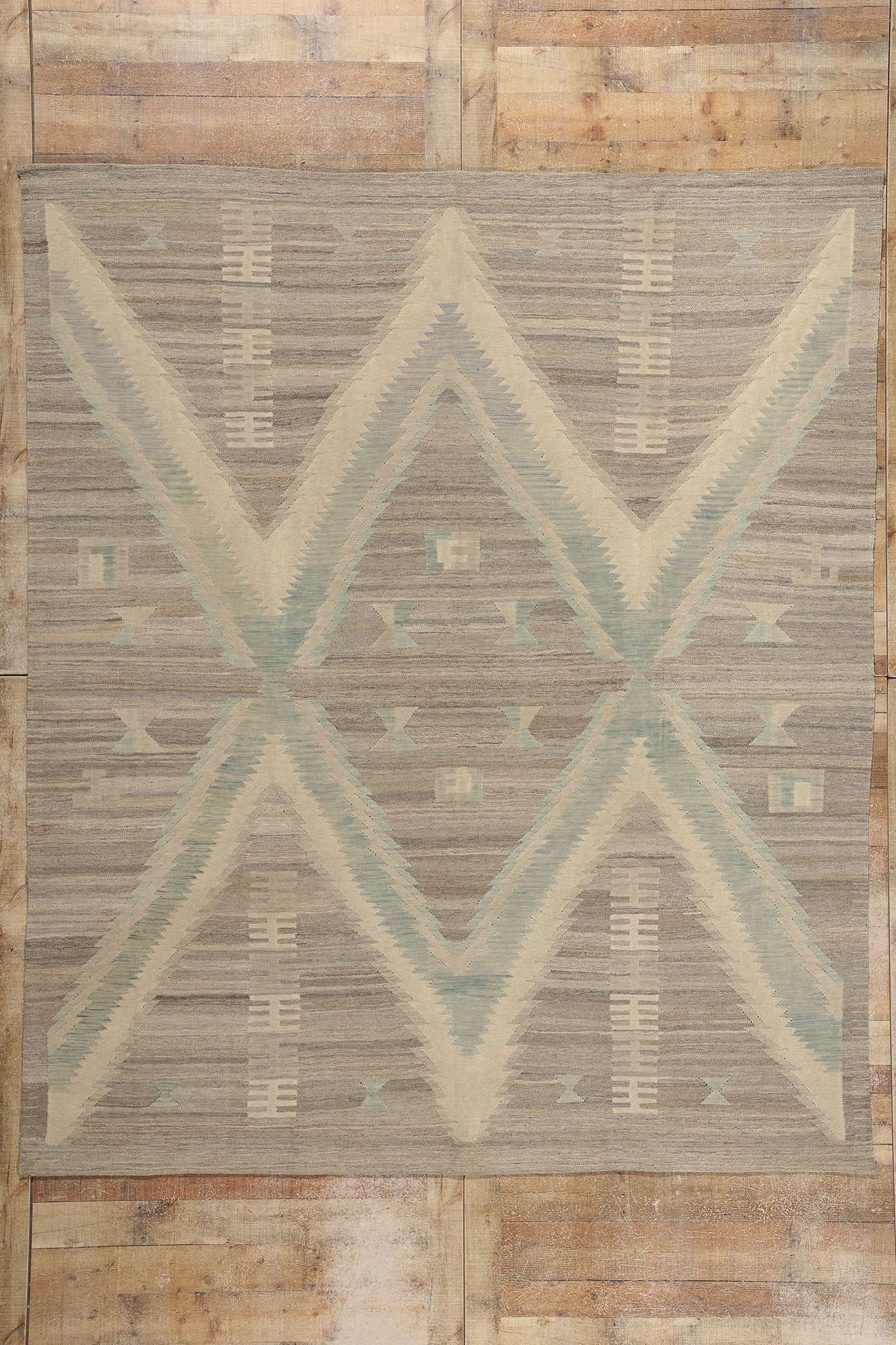 8 x 9 Southwest Modern Desert Navajo-Style Rug 81094