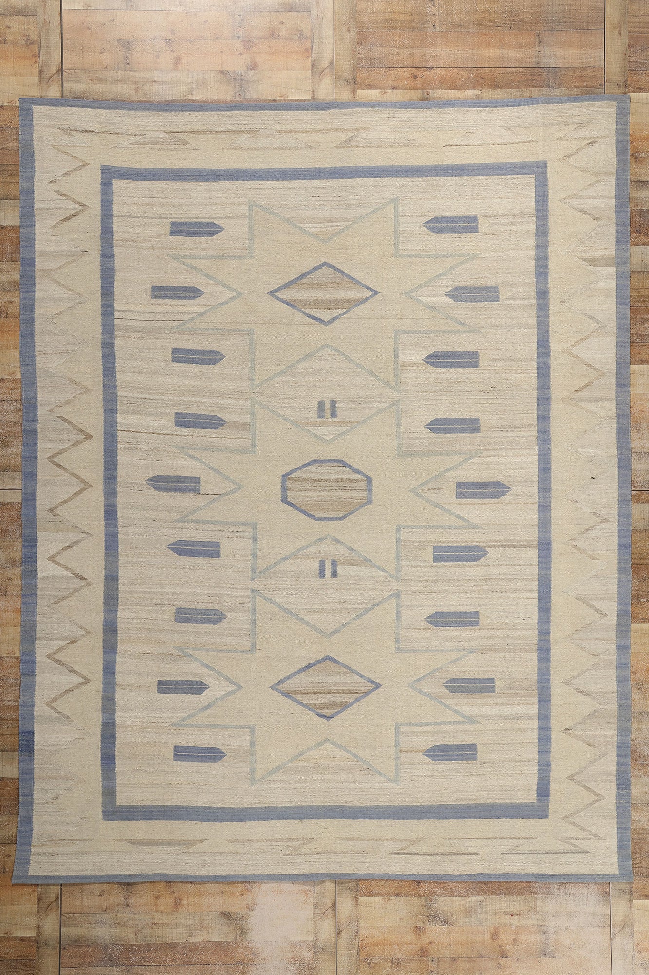 9 x 11 Southwest Modern Desert Navajo-Style Rug 81097