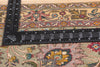 10 x 10 Vintage Ivory Persian Tabriz Rug 78676