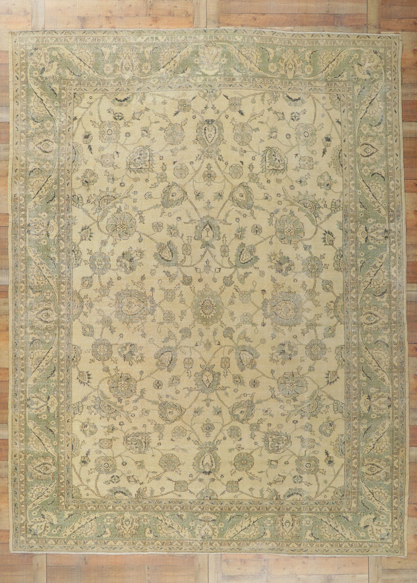 10 x 13 Vintage Turkish Sivas Rug 51232
