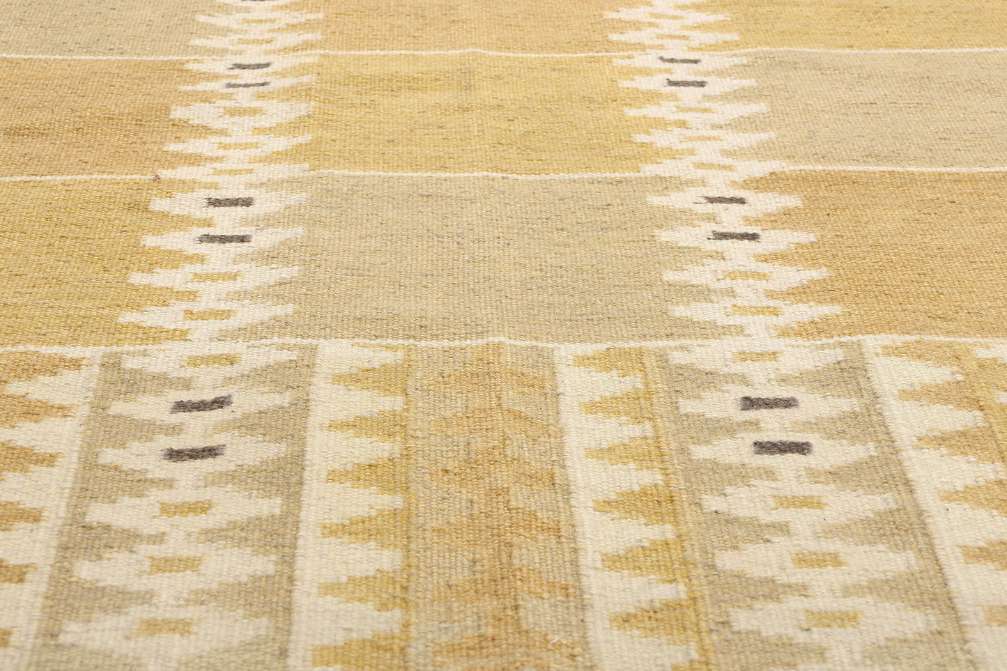 11 x 13 Scandinavian Modern Swedish Inspired Kilim Rug 31005