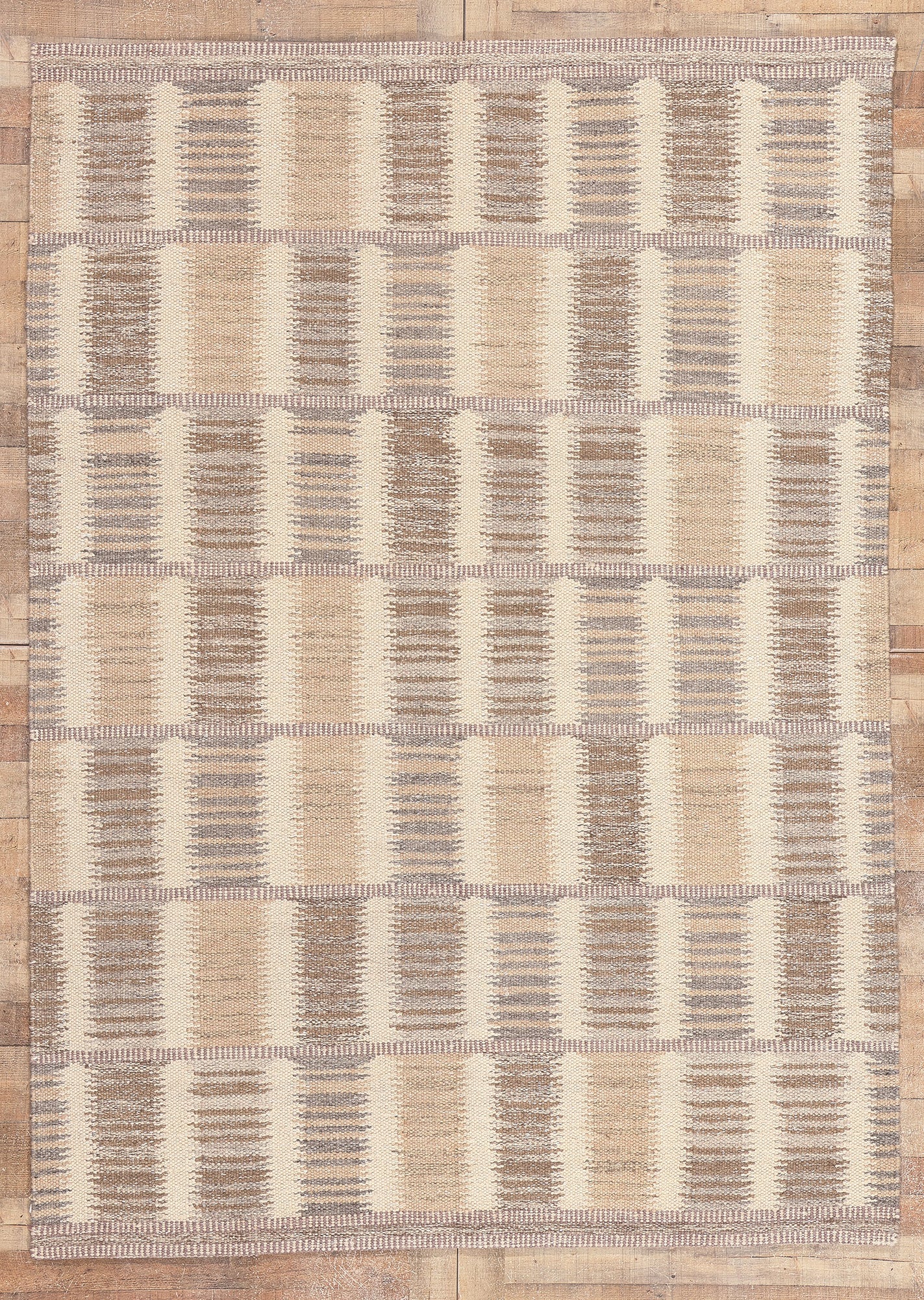 6 x 9 Swedish Inspired Kilim Rug 30640