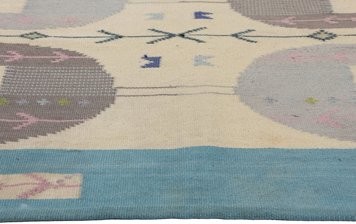4 x 6 Eva Nemeth Vintage Swedish Scandinavian Tapestry 78731