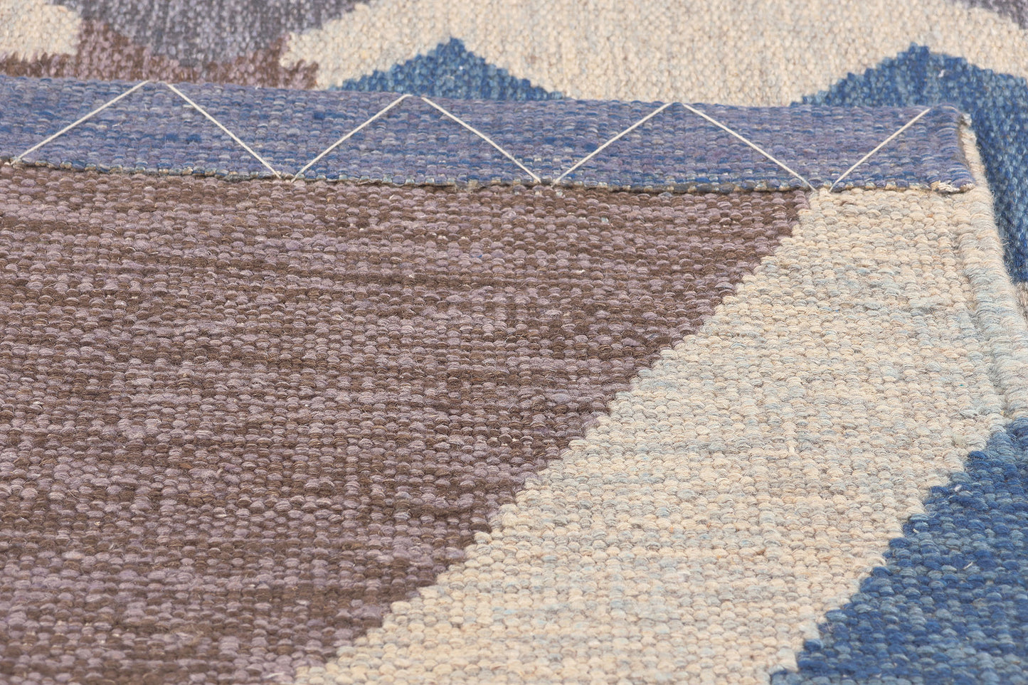 10 x 10 Scandinavian Modern Swedish Inspired Kilim Rug 30976