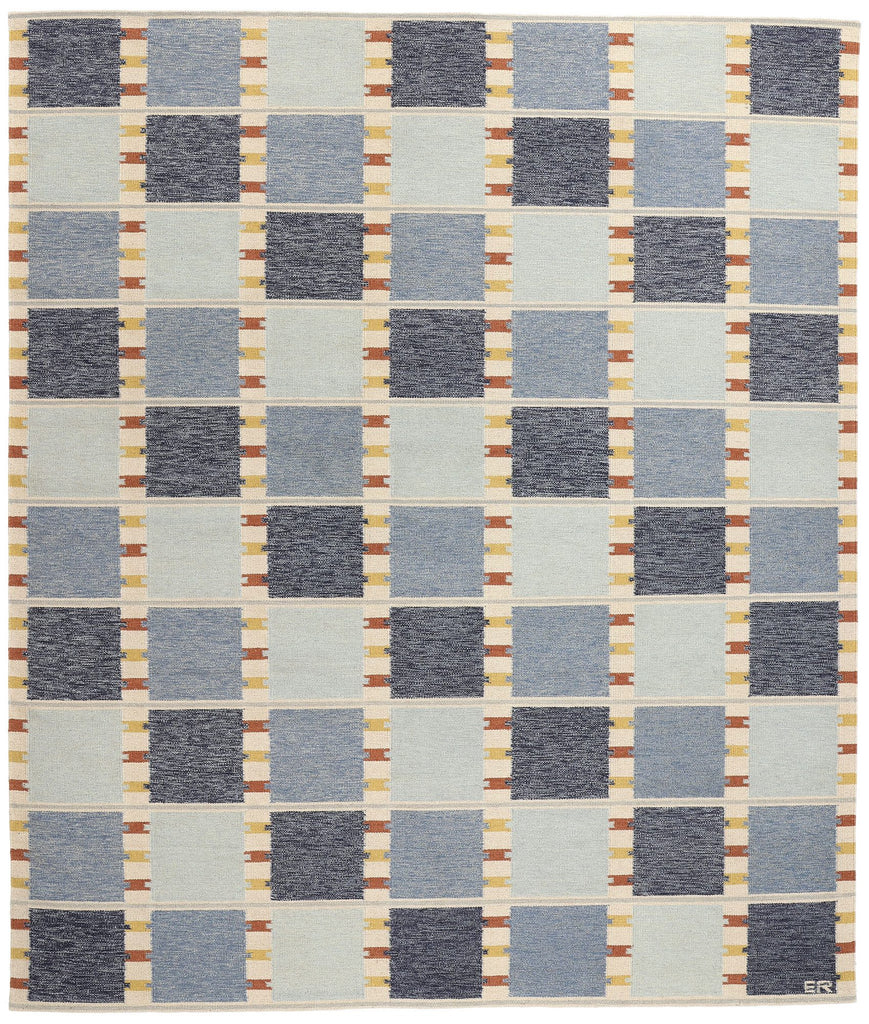 10 x 12 Scandinavian Modern Swedish Inspired Kilim Rug 31147