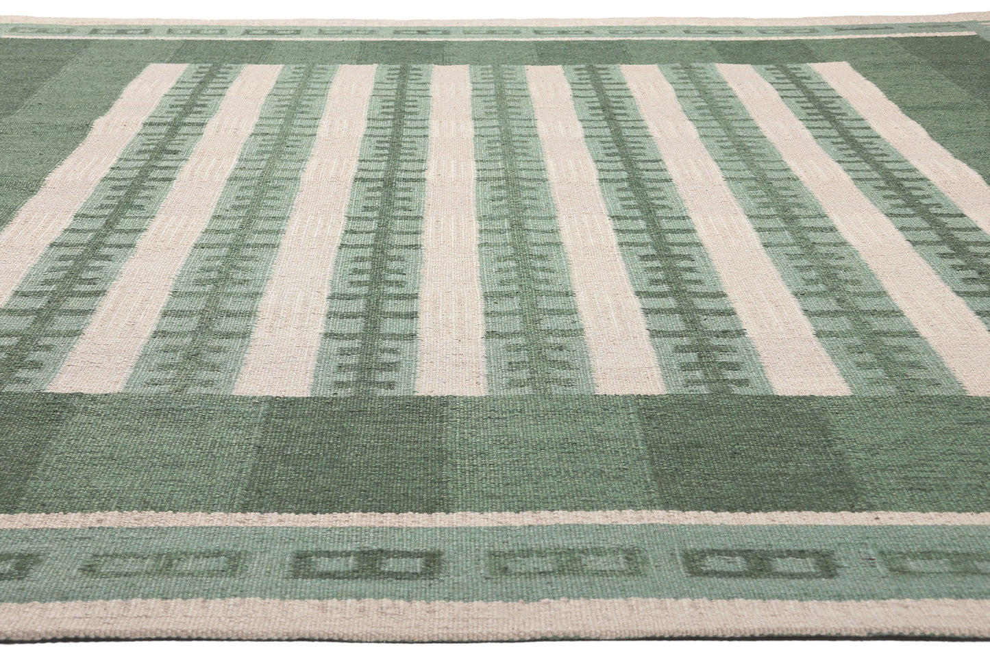 10 x 12 Scandinavian Modern Swedish Inspired Kilim Rug 30975