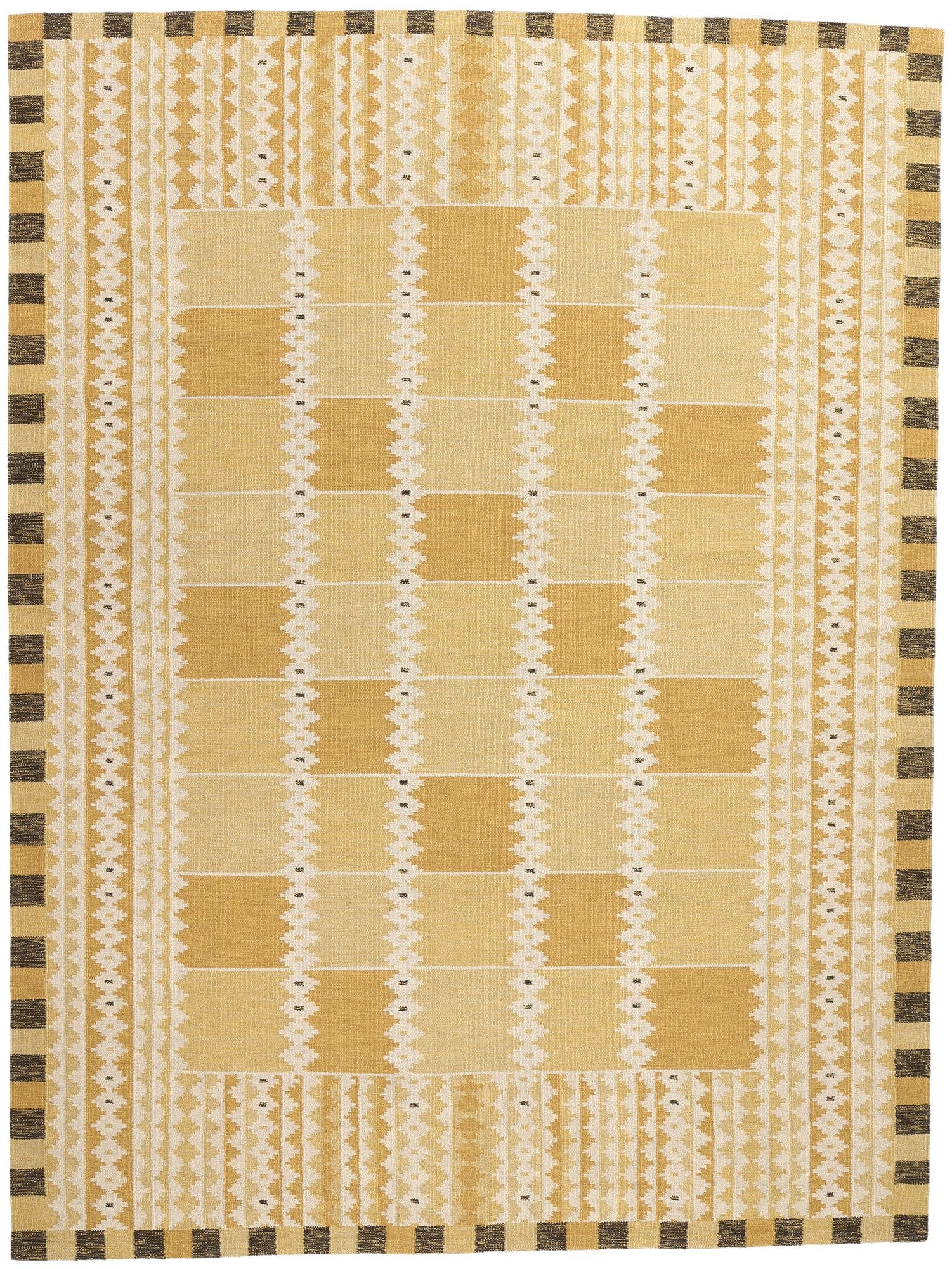 10 x 14 Scandinavian Modern Swedish Inspired Kilim Rug 31100