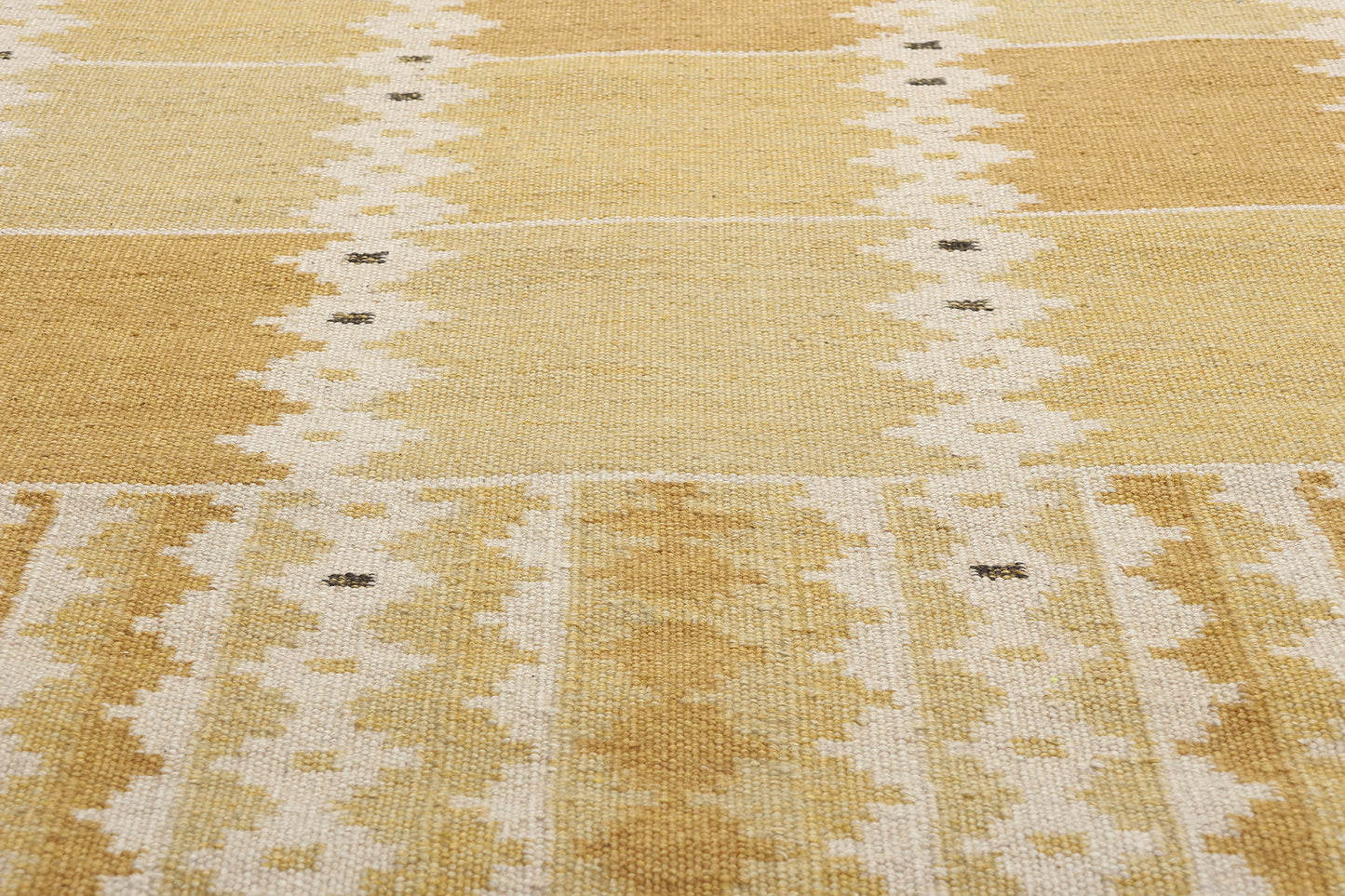 10 x 14 Scandinavian Modern Swedish Inspired Kilim Rug 31100