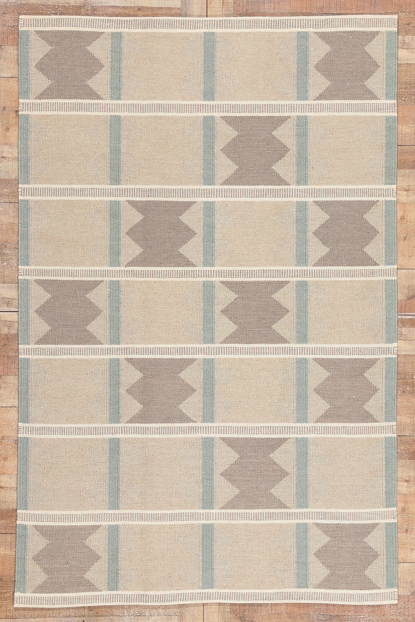 5 x 8 Swedish Inspired Kilim Rug 30695
