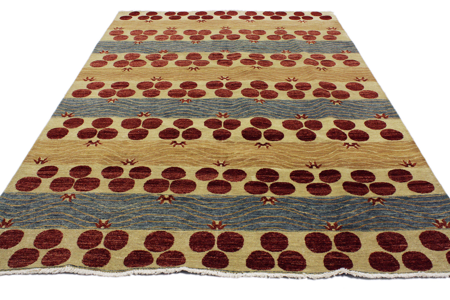 6 x 9 Transitional Indian Rug 30289