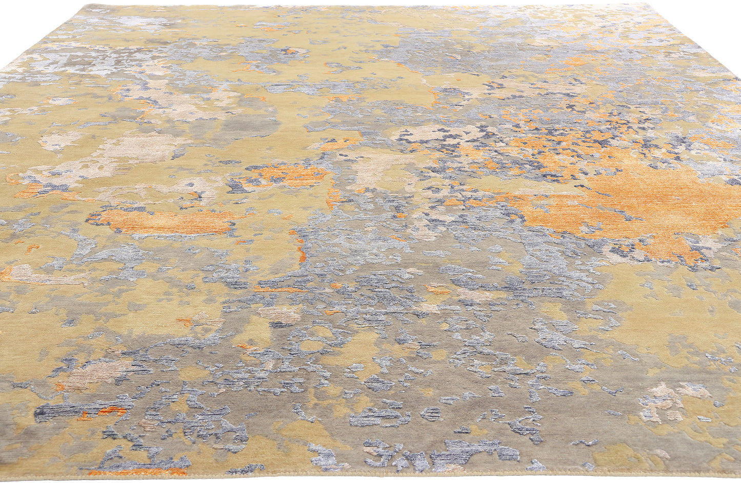 9 x 12 Contemporary Abstract High-Low Transitional Rug 31047