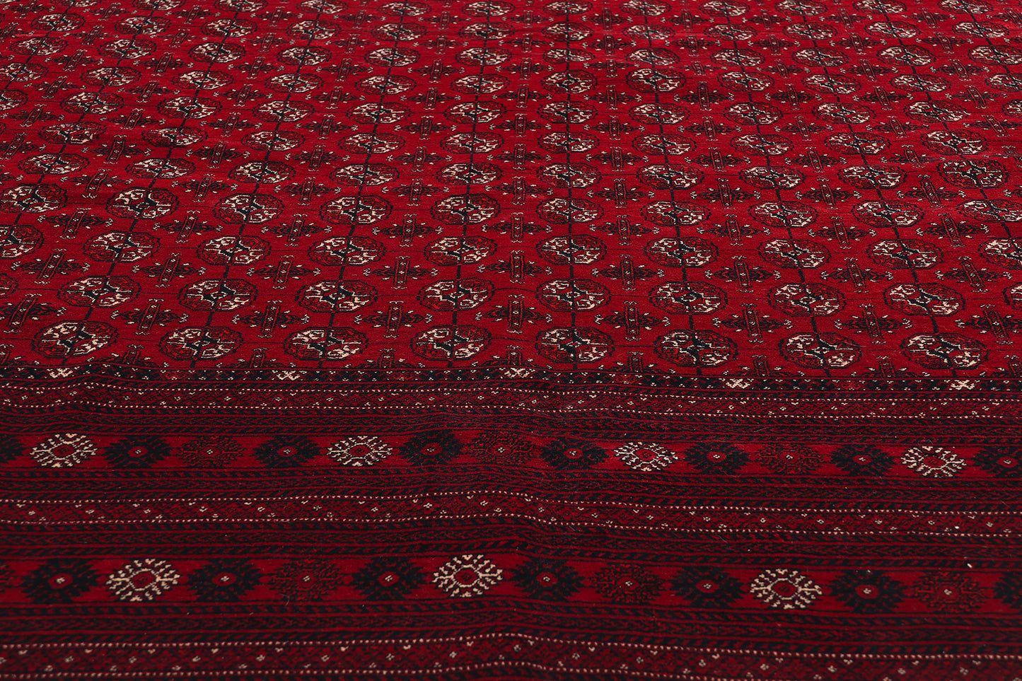 10 x 13 Vintage Turkoman Tekke Rug 78839