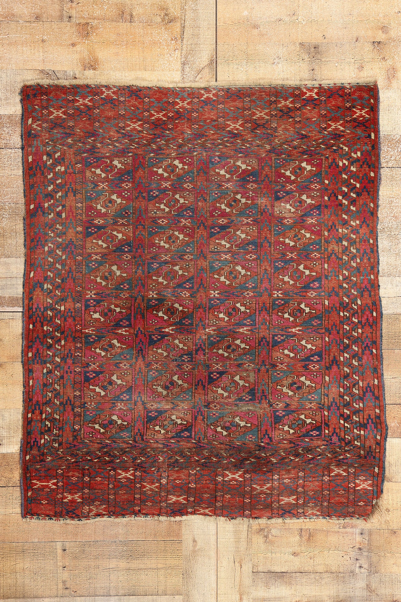 3 x 4 Antique Turkoman Tekke Rug 78778