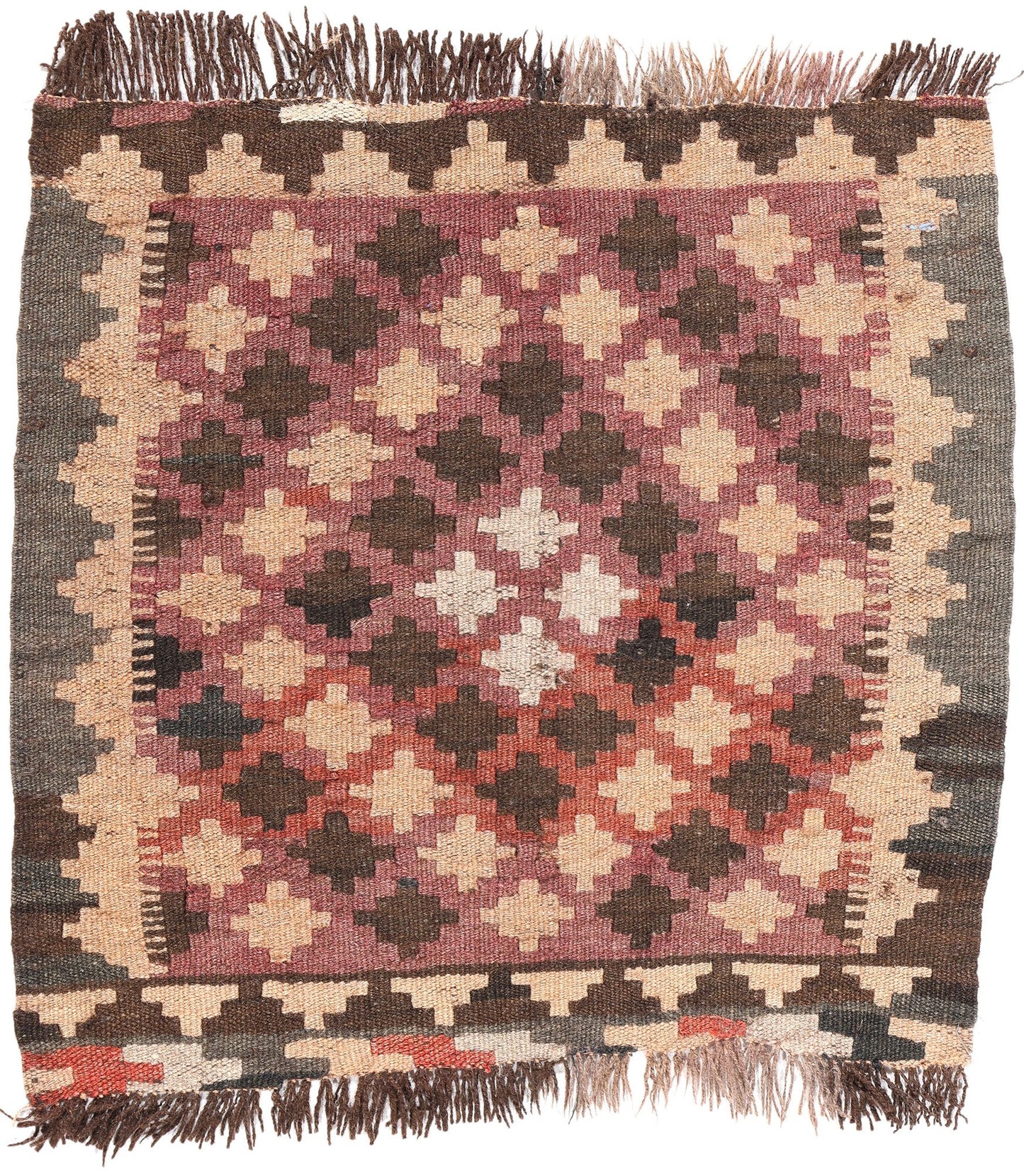 2 x 2 Square Vintage Afghan Kilim Rug 78800