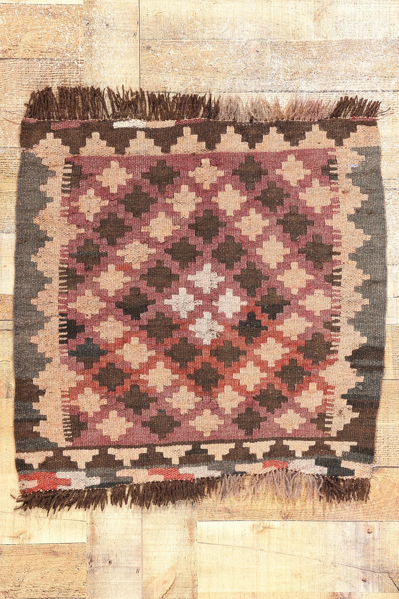 2 x 2 Square Vintage Afghan Kilim Rug 78800