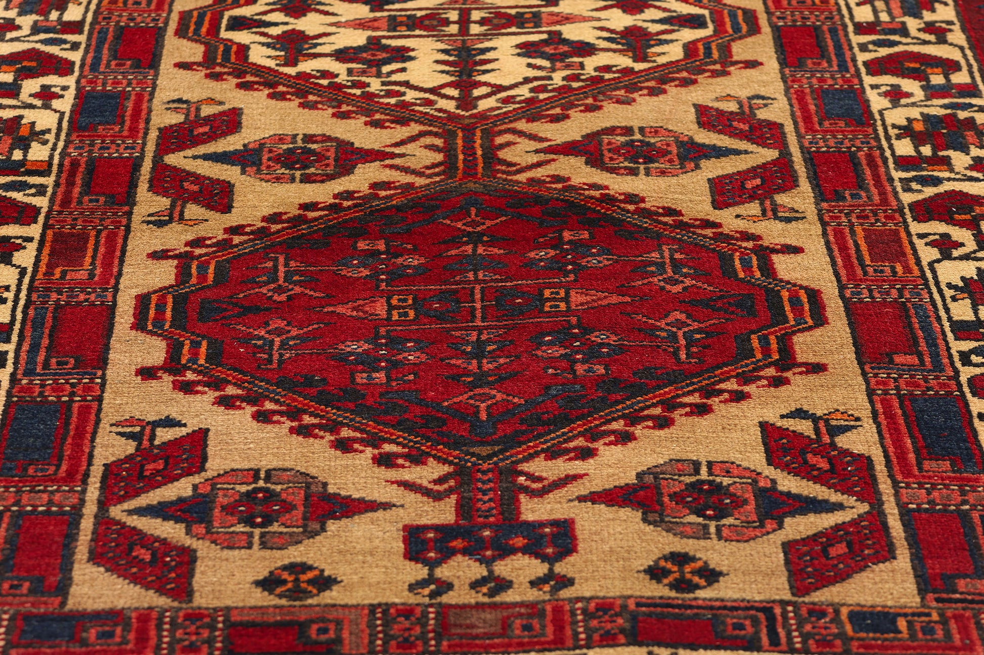 3 x 11 Vintage Persian Azerbaijan Rug 75371