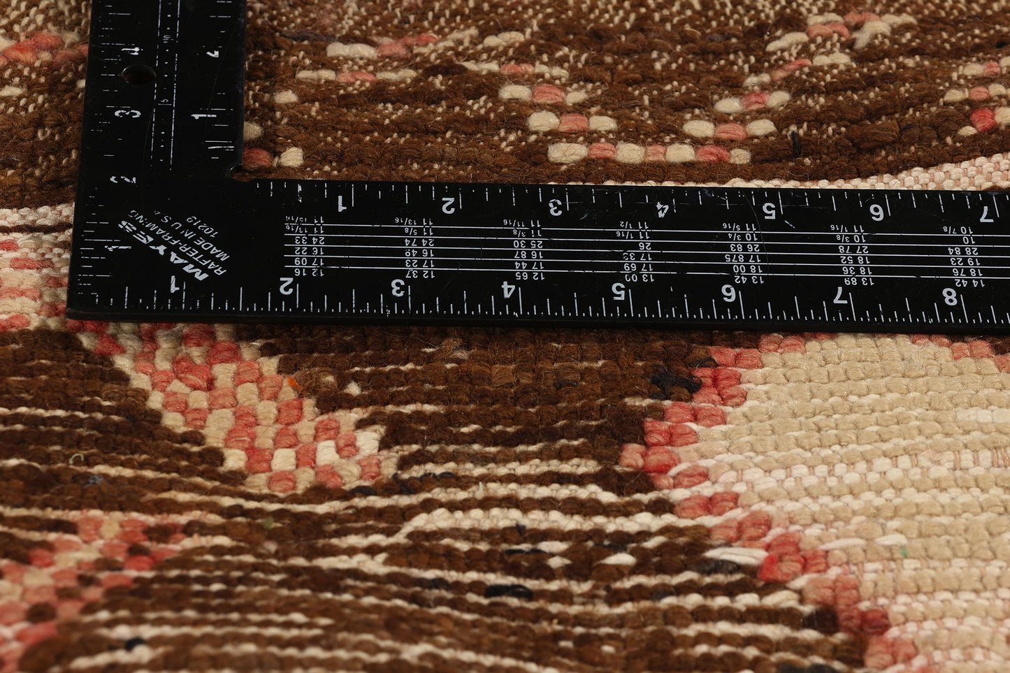4 x 6 Vintage Brown Moroccan Azilal Rug 21768