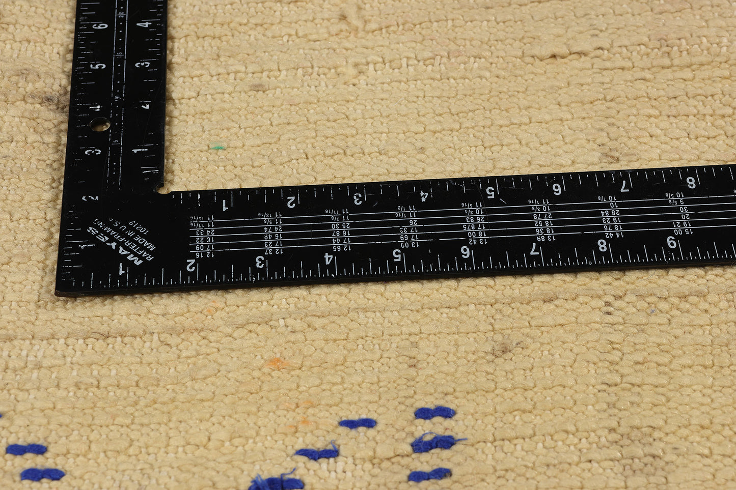 5 x 10 Vintage Neutral Moroccan Azilal Rug 21756