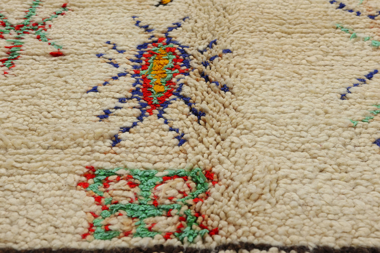 5 x 8 Colorful Vintage Moroccan Azilal Rug 21827