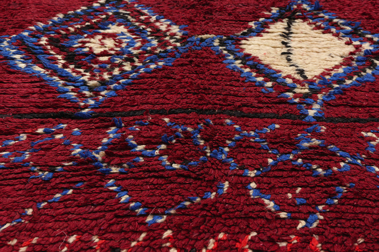5 x 9 Vintage Red Moroccan Azilal Rug 21737