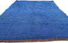 6 x 11 Reversible Vintage Blue Beni Mrirt Moroccan Rug 21001