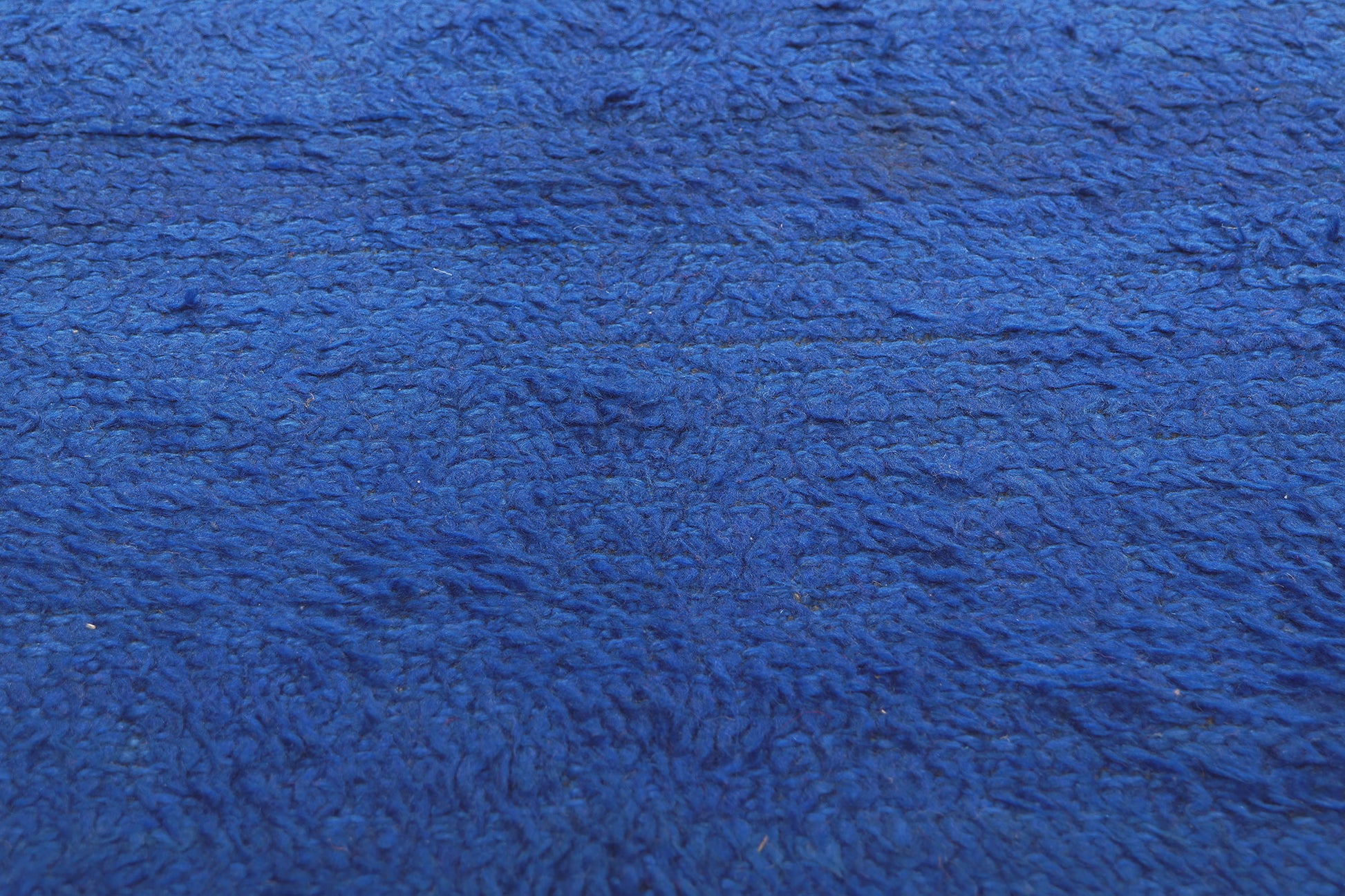 6 x 11 Reversible Vintage Blue Beni Mrirt Moroccan Rug 21001